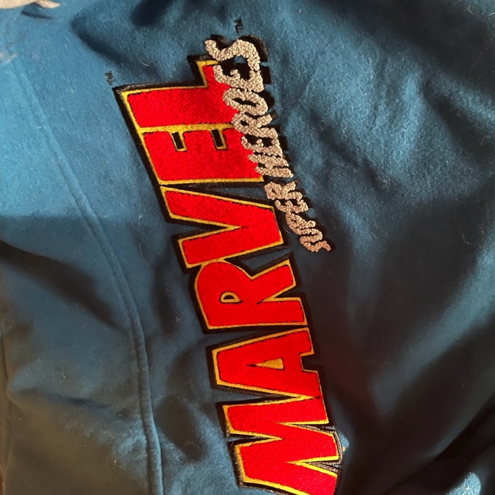 Blue marvel anniversary Disney jacket